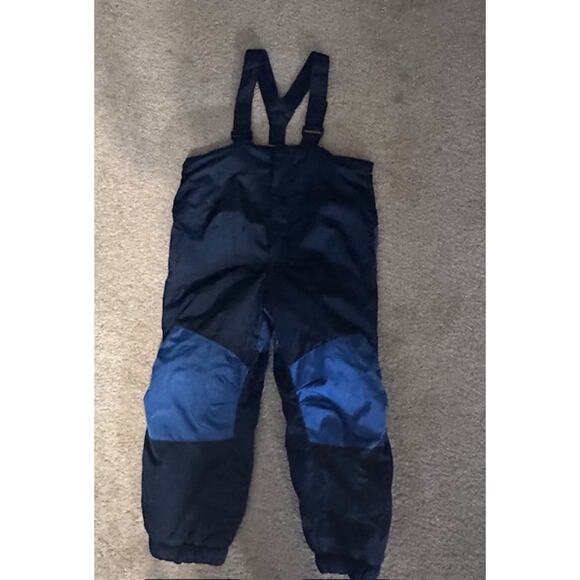 Old Navy Toddler Snow Bib Pants Size 4T Blue Snow Overalls - Picture 2 of 3